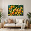 «Hawaiian Papayas Green», art mural en métal-1733143267