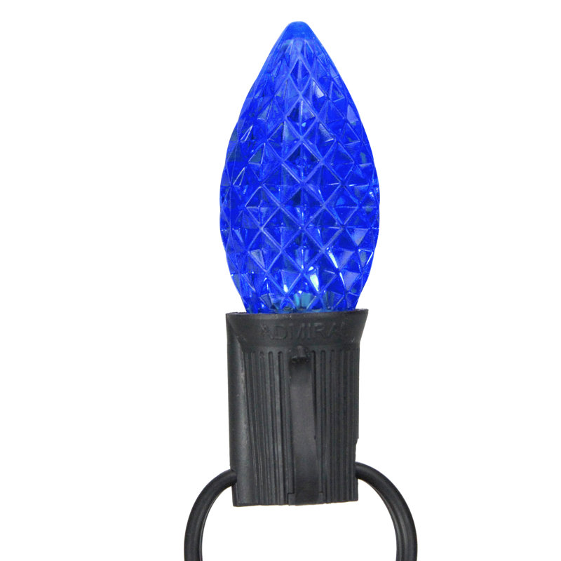 Paquet de 25 ampoules DEL de rechange multicolores C9