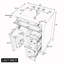 Meuble-lavabo de salle de bain avec lavabo-2132459067