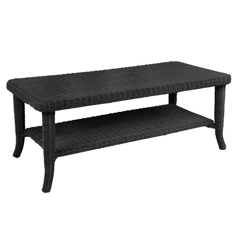 Cape Cod Outdoor Coffee Table, Black