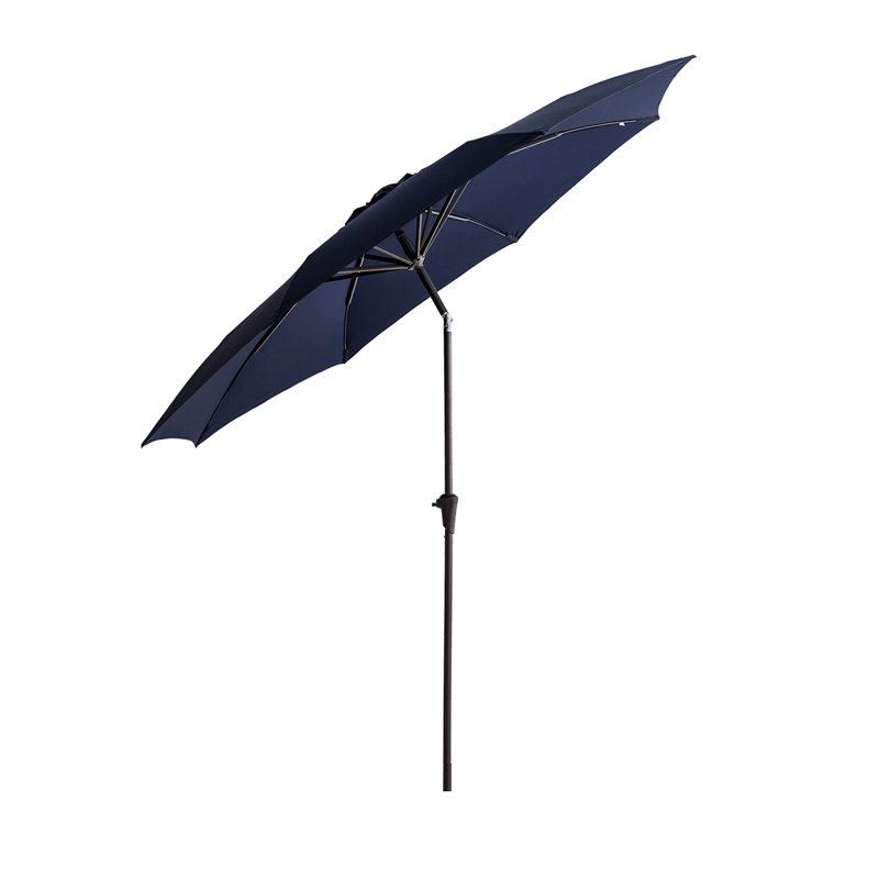 Parasol de marché 120 po Frison, H 97 po x l 117 po x P 117 po, Bleu marine