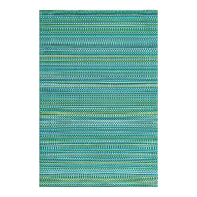 Tapis d'extérieur 8 pi x 10 pi, mixte - tropical