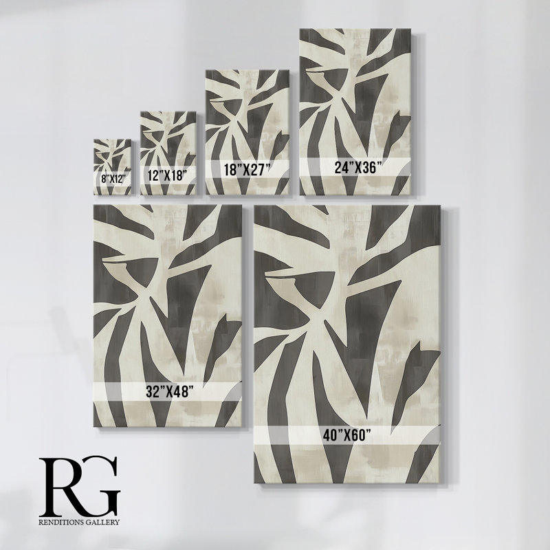 Abstract X Gallery Wrapped Canvas - Ready To Hang, 48" H x 32" W