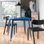Table carrée intérieure / extérieure en métal Feodora 31,5 po-899725761