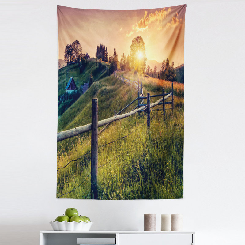 Microfiber Wall Hanging, 223.52cm H x 172.72cm W