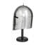 Sculpture Goldwasser Cole et casque en fer