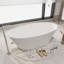 Baignoire de trempage autoportante à surface solide