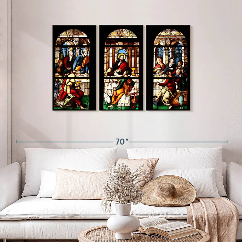 Adella The Lords Supper, 28" H x 45" W
