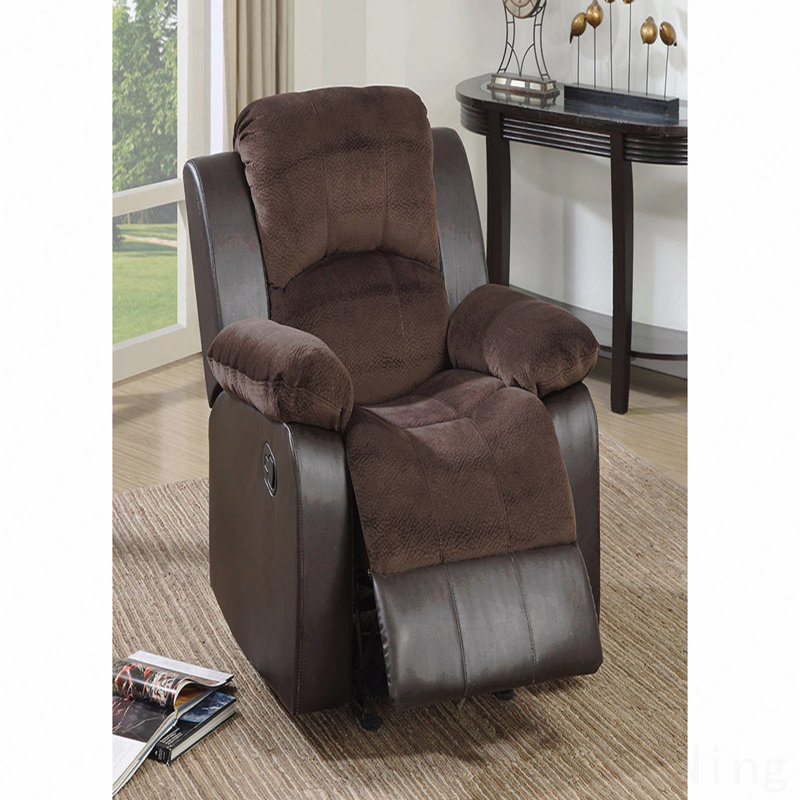 Fauteuil inclinable et oscillant 1 pièce Motion, Chocolat