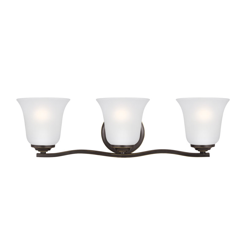 Emmons Three Light Wall / Bath from Generation Lighting , No, Bronze