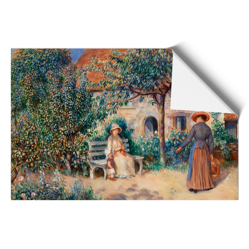 In Brittany by Pierre-Auguste Renoir - Unframed Painting, 21cm H x 30cm W x 0.1cm D
