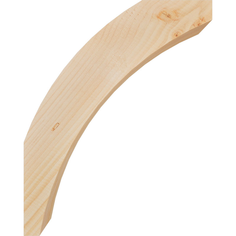 Genouillère Thorton, Sapin Douglas de 3 1/2 po (lisse), 16 po X P 20 po H