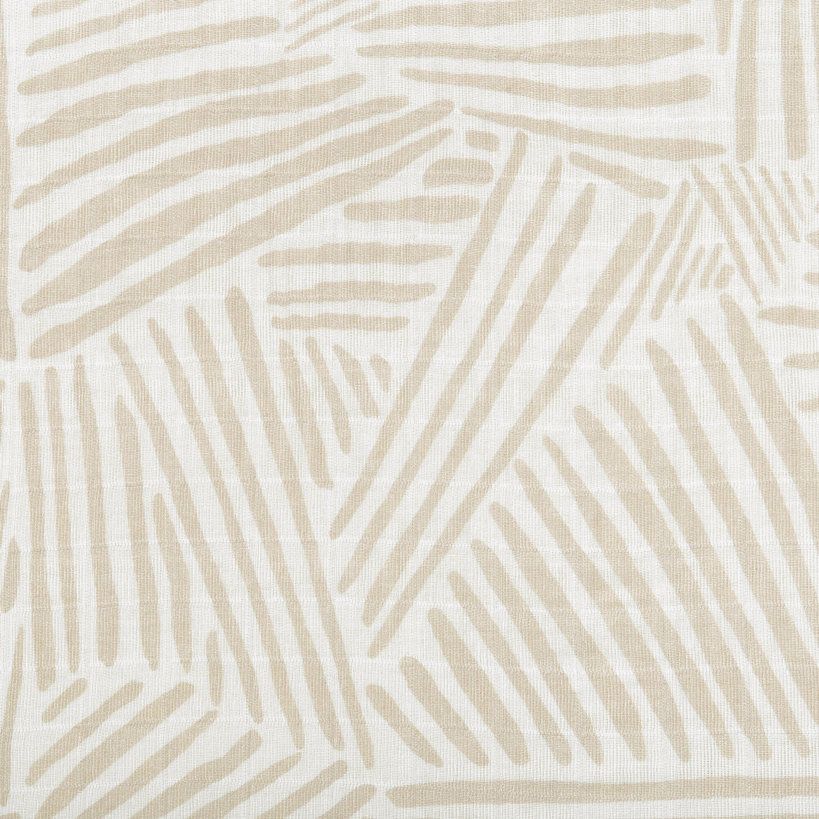 Oat Stripe 3-Layer Muslin Cotton Quilt