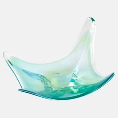 Stingray Glass Decorative Bowl
