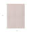 HomeRoots 3' X 5' Pink Ogee Washable Indoor Outdoor Area Rug
