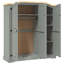 Lonepine 3 Door Solid Wood Wardrobe-86317406