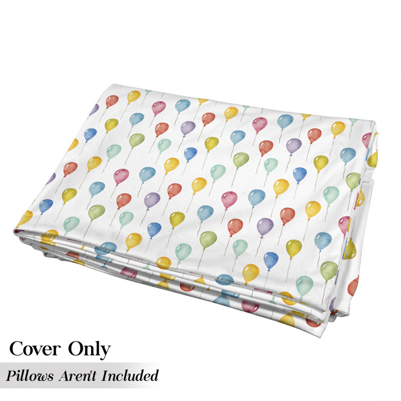 Housse de coussin d'extérieur Ballons Birthday Party, H 2 po x l 27 po x P 88 po