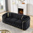 Button Tufted Sofa Couch With Pillows