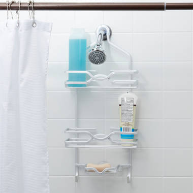 Hartselle Hanging Shower Caddy The Twillery Co. Finish: Silver