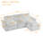 111" Wide L-Shaped Corduroy Modular Sectional Sofa With Ottoman, No Assembly Needed-581127573