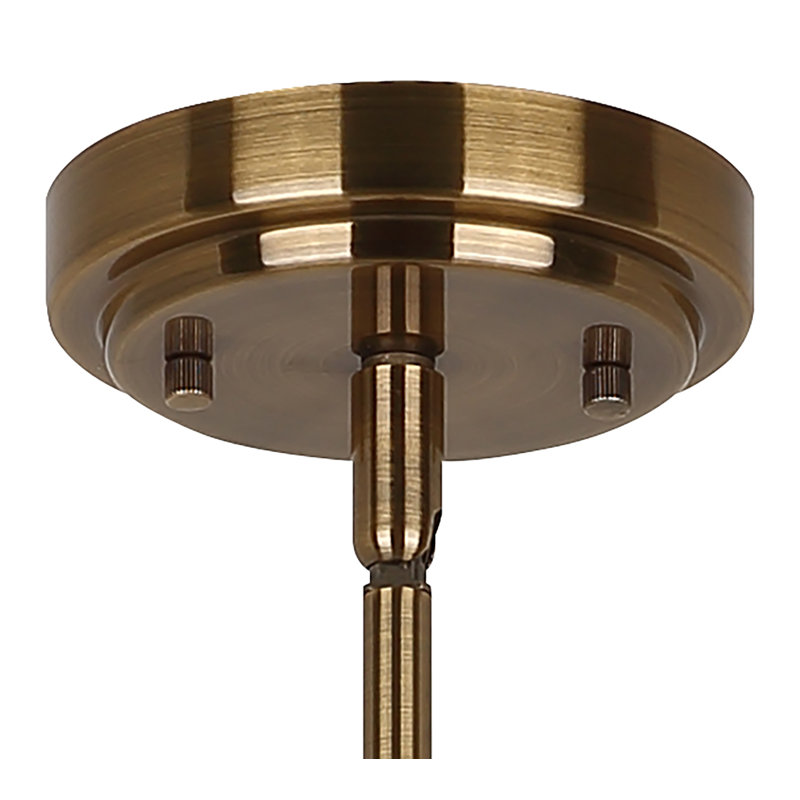 Paula 1 - Light Brass Single Pendant