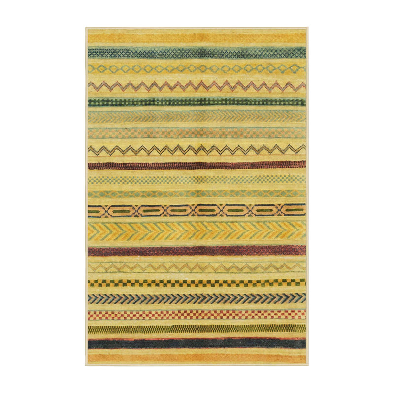 Abstract Indoor Rug, Rectangle 7' x 10'
