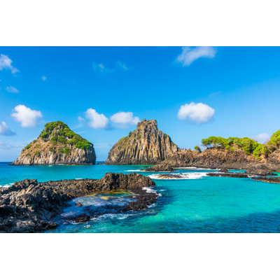 Paradisiac Tropical Island by Reuber Duarte - Wrapped Canvas Print