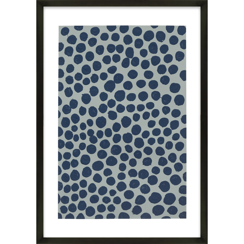 Blackberry On Gray Painting by Michela Sorrentino, Black, 25" H x 17.5" W x 1.25" D