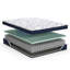Matelas en mousse viscoélastique imprégnée de gel de taille moyenne et grand moelleux 12 pouces