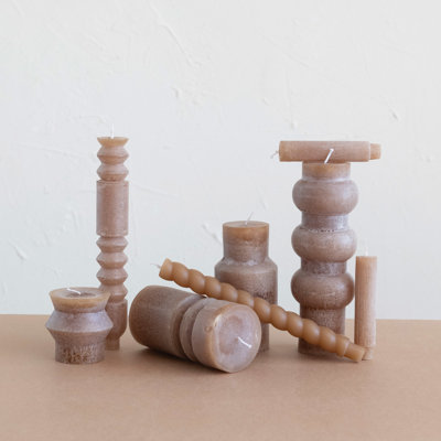 Unscented Totem Taper Candles in Box