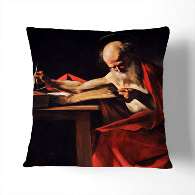 Saint Jerome Writing Scatter Cushion