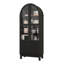 Garde-manger arqué de 71 po de hauteur, armoire de rangement Kitchens Pantry avec 2 grands tiroirs et tablettes réglables, armoire de style campagne moderne et polyvalente pour la cuisine, la salle à manger, la salle de bain, noir-1908661186
