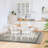 Tribal Geometric Area Rug in Gray-87093325