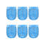 Labrecque Acrylic Stemless Wine Glass - Cobalt Blue - Set of 6-1107838931