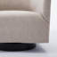 Chaise pivotante à base de bois-1001854114