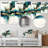 Lockard " Teal And Gold Abstract Expression III "-311570959