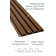 106” x 8.5” Outdoor Composite Cladding Siding, Wall Paneling Board Siding System, Weatherproof and UV-Resistant