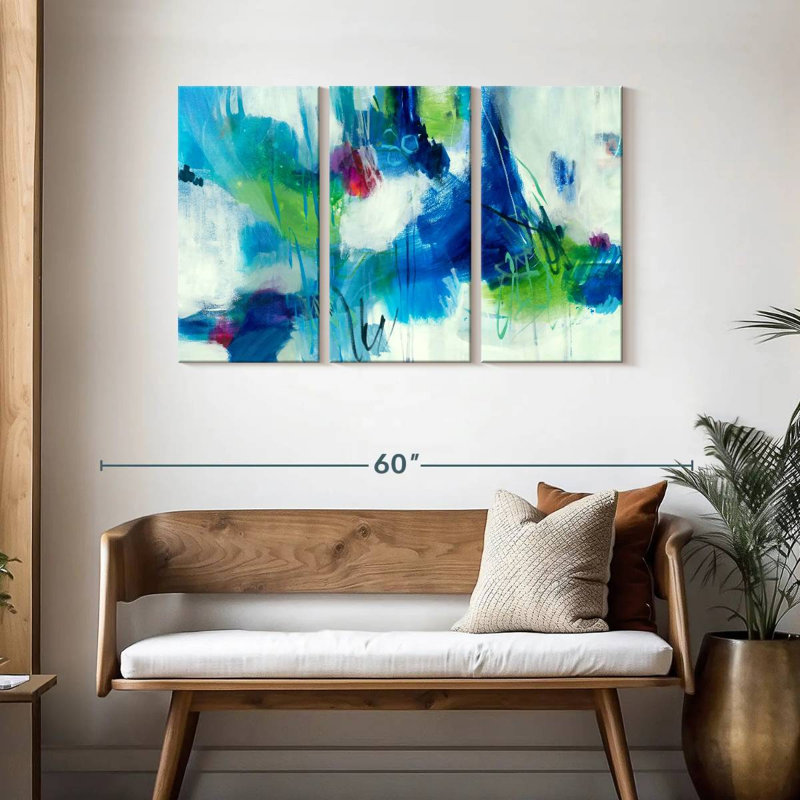 Burst Of Rain, 28" H x 45" W