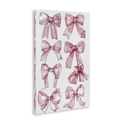 Various Ribbons in Pink Canvas, design by LSR Design Studio