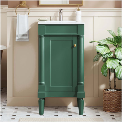 Freestanding Standard With Ceramic Top