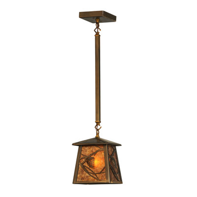 Luminaire suspendu géométrique 1 lumières lanterne Whispering