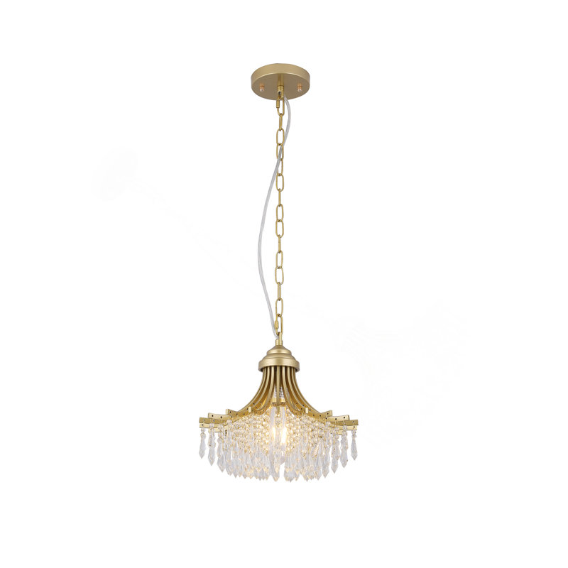 Lustre suspendu 11,75 "Dia X 10" H