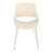 Najrin Faux Leather Upholstered Side Chair with Tapered Metal Legs-127128970-87953163