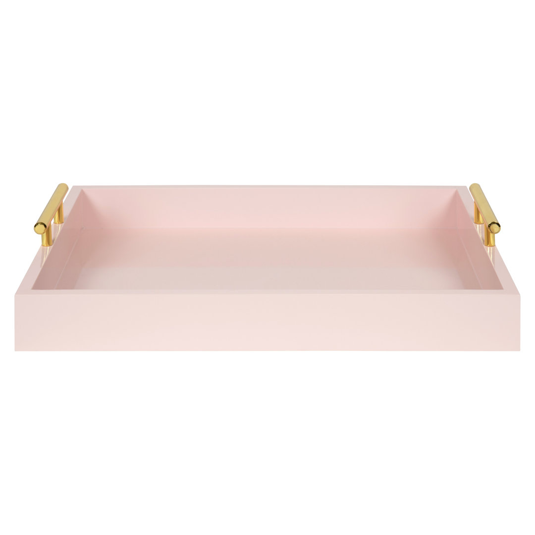 Norvan Tray Everly Quinn Color: Pink