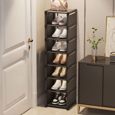 8 Pair Stackable Shoe Rack