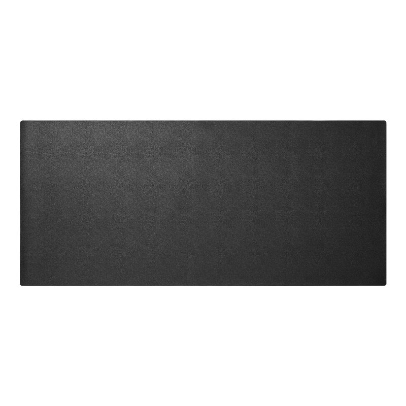 Tapis d'exercice en PVC robuste pour tapis - Tapis de protection antidérapant pour tapis roulant et rameur de 0,16 po d'épaisseur