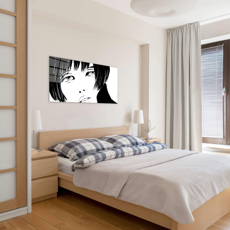 Valentine II by Art Studio 50cm H x 100cm W High Quality Print on Frameless Panel, Lightweight, Ready to Hang, CrystalArt