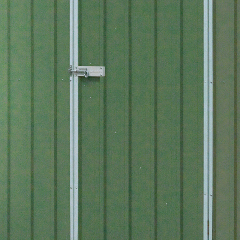 Aviyan 8 ft. W x 8 ft. D Galvanised Steel Apex Tool Shed