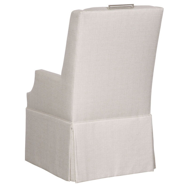 Everhart Arm Chair, Polyester Blend Kempsey Sheepskin