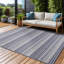 Tapis rayé bleu intérieur / extérieur Waikiki-1499080533